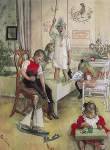 Christmas Morning — Carl Larsson