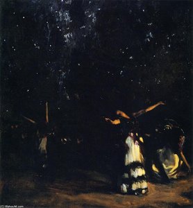Der Spanische Tänzer — John Singer Sargent, Realist Impressionism