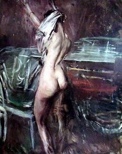 Young Dark Lady — Giovanni Boldini