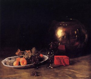 The Big Brass Bowl — William Merritt Chase
