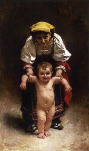 First Steps — Léon Joseph Florentin Bonnat
