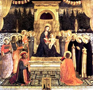 San Marco Altarpiece — Fra Angelico, Early Renaissance
