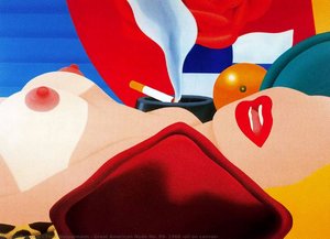 Great American Nude No. 99, 1968 (oil On Canvas) — Tom Wesselmann, Pop Art
