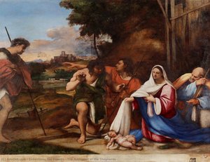 The Adoration Of The Shepherds — Sebastiano Del Piombo