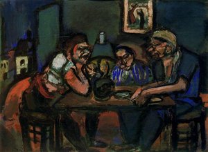 In The Hostel — Georges Rouault