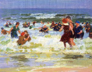 At The Beach — Edward Henry Potthast