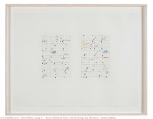 Score Without Parts (40 Drawings By Thoreau): Twelve Haiku — John Milton Cage Jr.