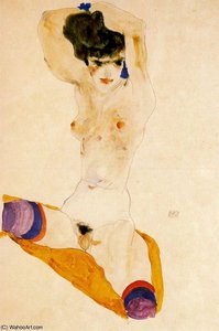 Untitled (6975) — Egon Schiele, Expressionism