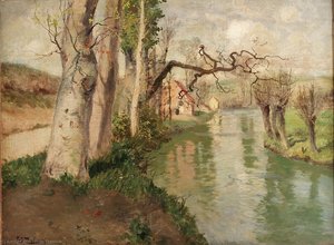 From Dieppe To Arques River — Frits Thaulow