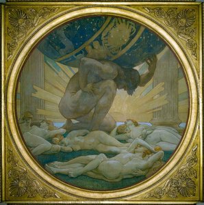 Atlas Und Die Hesperiden — John Singer Sargent