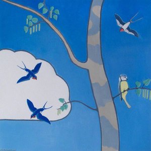 Birch Tree Birds