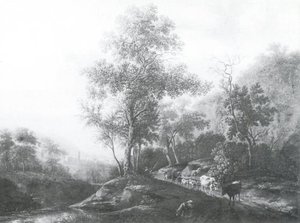 River Landscape With Cattle — Pieter Jansz Van Asch