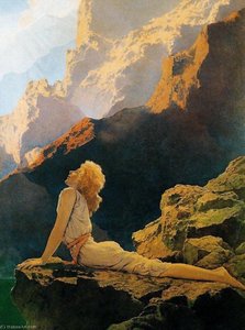 Wild Geese — Maxfield Parrish