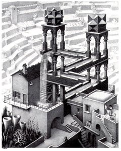 Waterfall — Maurits Cornelis Escher