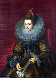 Portrait Of The Infanta Isabella — Peter Paul Rubens, Baroque