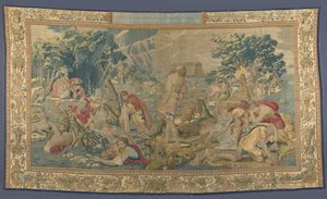Tapestry The Flood from the series The Story of Noah