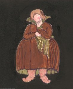 'Sketches of costumes for ''Tale of Tsar Saltan'''