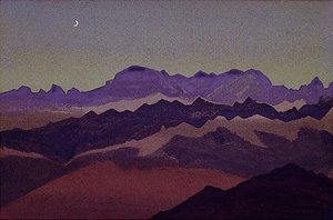 Young Moon — Nicholas Roerich