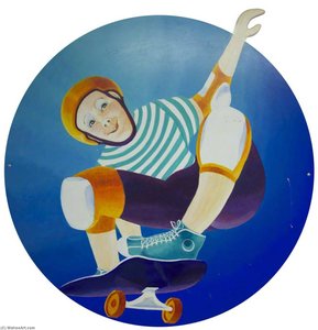 Boy On A Skateboard — Meg Surrey