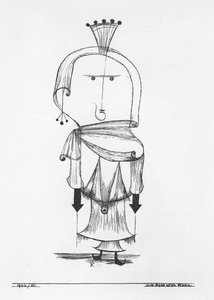 Die Hexe Mit Dem Kamm — Paul Klee