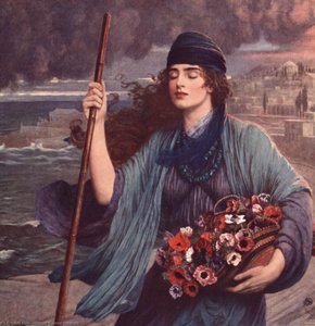 Nydia Blind Girl of Pompeii