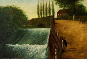 The Weir, Mill Walk, Nuneaton, Warwickshire — Charles Jacombs
