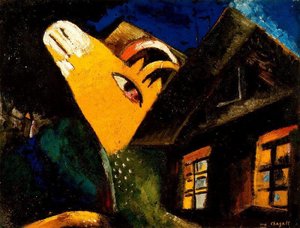 The Cowshed — Marc Chagall