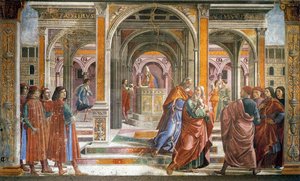 Expulsion Of Joachim From The Temple — Domenico Ghirlandaio