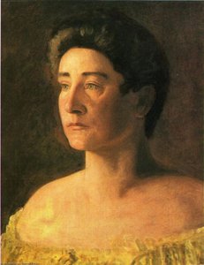 A Singer: Portrait Of Mrs. Leigo — Thomas Eakins, Realism