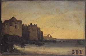 Crépuscule Environs D'alger — Lottier Louis