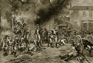 The Defence Of Hougoumont — Robert Alexander Hillingford