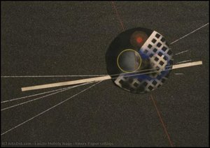 Emery Paper Collage — László Moholy-nagy