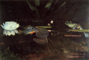 Mink Pond — Winslow Homer, American Realism