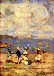 St. Malo 1 — Maurice Brazil Prendergast, Post-impressionism