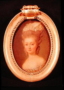 Portrait De Mademoiselle Louise Adélaïde De Bourbon — Ribou Jean Marie