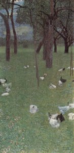 Nach Regen (garten Mit Hühnern In St. Agatha) — Gustav Klimt