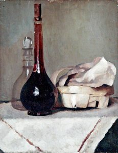 Still Life With A Wine Bottle — Thomas Burke