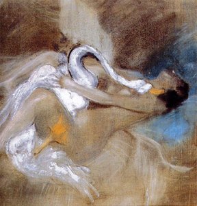 Leda With Swan — Giovanni Boldini