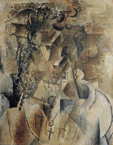 Girl With A Cross — Georges Braque
