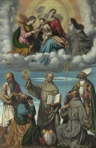 The Madonna And Child With Saints — Alessandro Bonvicino, Renaissance Serene Beauty