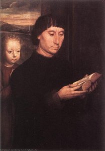 Portrait Of A Reading Man — Memling, Hans