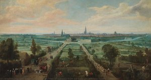 Panoramic View of Antwerp from the East, Jan Wildens, 1636