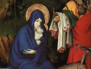 The Flight Into Egypt (detail) — Melchior Broederlam