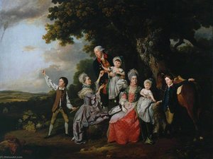 The Bradshaw Family — Johann Zoffany