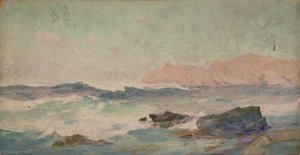 A Coastal Scene — John Fraser