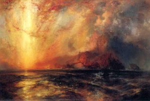 Fiercely the Red Sun Descending, Burned His Way across the Heavens