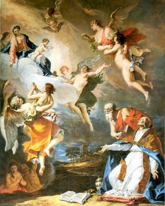 Pope Gregory The Great Saving The Souls Of Purgatory — Sebastiano Ricci