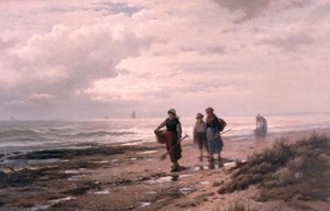 Clam Gatherers — Edward Moran