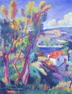Landscape In Provence — Henri Gaudier-brzeska