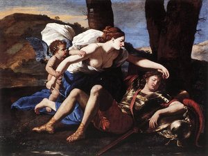 Rinaldo And Armida — Nicolas Poussin, Baroque